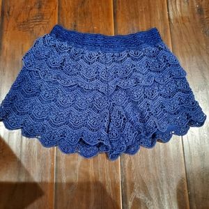 Blue shorts